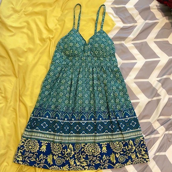 No Boundaries Printed Dress, Small - Picture 4 of 10